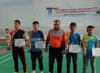 Panen Juara : PB Wirtartama Jaya di Cabang Bulutangkis O2SN Kabupaten Sleman dan Kota Yogyakarta 2024