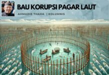 Bau Korupsi Pagar Laut