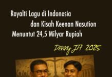 Royalti Lagu di Indonesia dan Kisah Keenan Nasution Menuntut 24,5 Rupiah