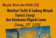 Minyak, Bisnis dan Politik (10)