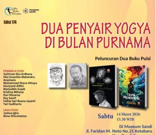 Dua Penyair Yogya di Bulan Purnama