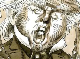 Membedah Otak Reptil Trump: Sang Monster Haus Darah