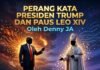 Perang Kata Presiden Trump dan Paus Leo XIV