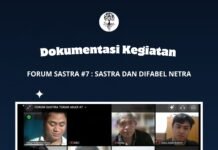 Melintasi Gerbang Stigma Gelapnya Mata: Forum Sastra Tukar Akar Merajut Keragaman Lilin Inklusif