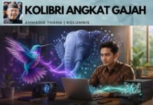 Kolibri Angkat Gajah