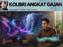 Kolibri Angkat Gajah