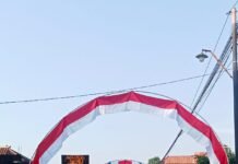 Jelang Agustus 2026, Warga Mulai Memasang Merah Putih di Lingkungan Masing-masing