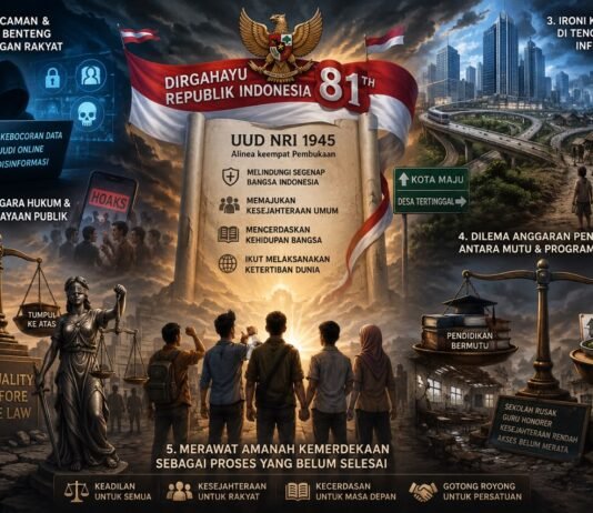 Menolak Lupa di Usia 81: Menguji Janji Konstitusi di Tengah Badai Realitas Kebangsaan