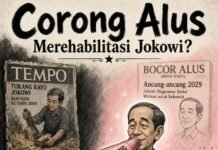 Corong Alus Merehabilitasi Jokowi?