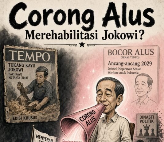 Corong Alus Merehabilitasi Jokowi?