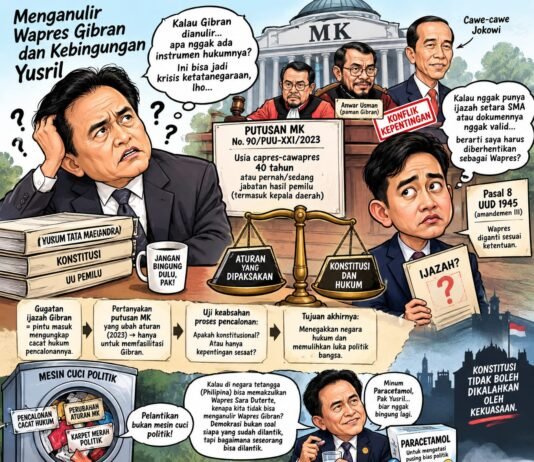 Menganulir Wapres Gibran dan Kebingungan Yusril