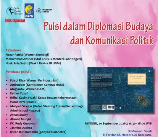 Puisi Dalam Diplomasi Budaya dan Komunikasi Politik