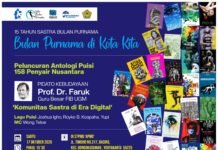 Pidato Kebudayaan Prof Dr. Faruk, 15 Tahun Sastra Bulan Purnama