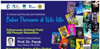 Pidato Kebudayaan Prof Dr. Faruk, 15 Tahun Sastra Bulan Purnama