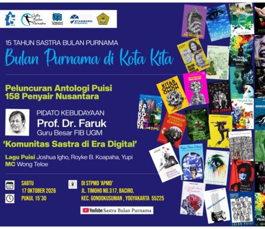 Pidato Kebudayaan Prof Dr. Faruk, 15 Tahun Sastra Bulan Purnama
